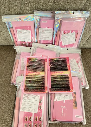Diğer Kitap kirpik seti 800 parça