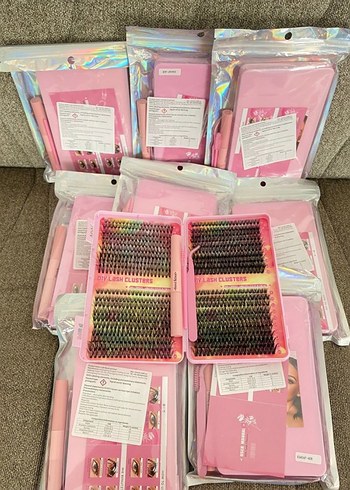 Diğer Kitap kirpik seti 800 parça