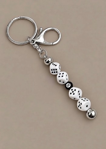 Accessorize  Zar Bilardo Topu Anahtarlik Charm