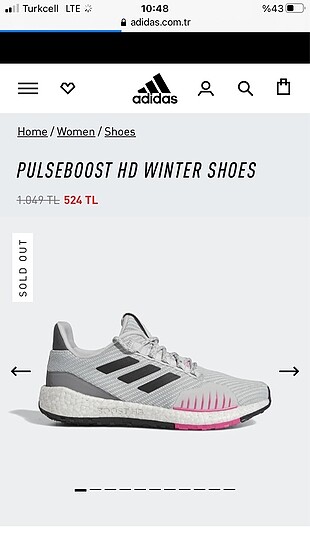 Adidas Pulseboost Hd Winter Koşu Ayakkabısı