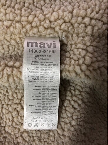 Mavi Kadın parka / kaban - Görsel 7