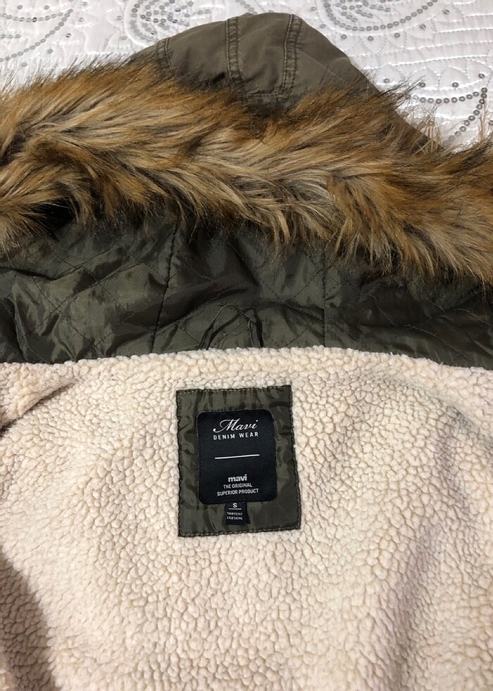 Mavi Kadın parka / kaban - Görsel 4