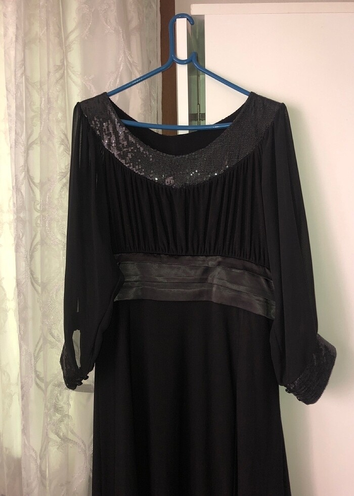 Siyah elbise - Görsel 5