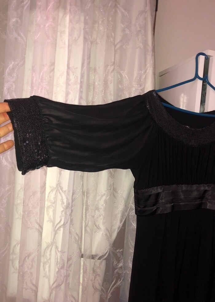 Siyah elbise - Görsel 3