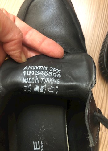 Erkek Siyah Minimalist Ayakkabı Bağcığı - Görsel 7