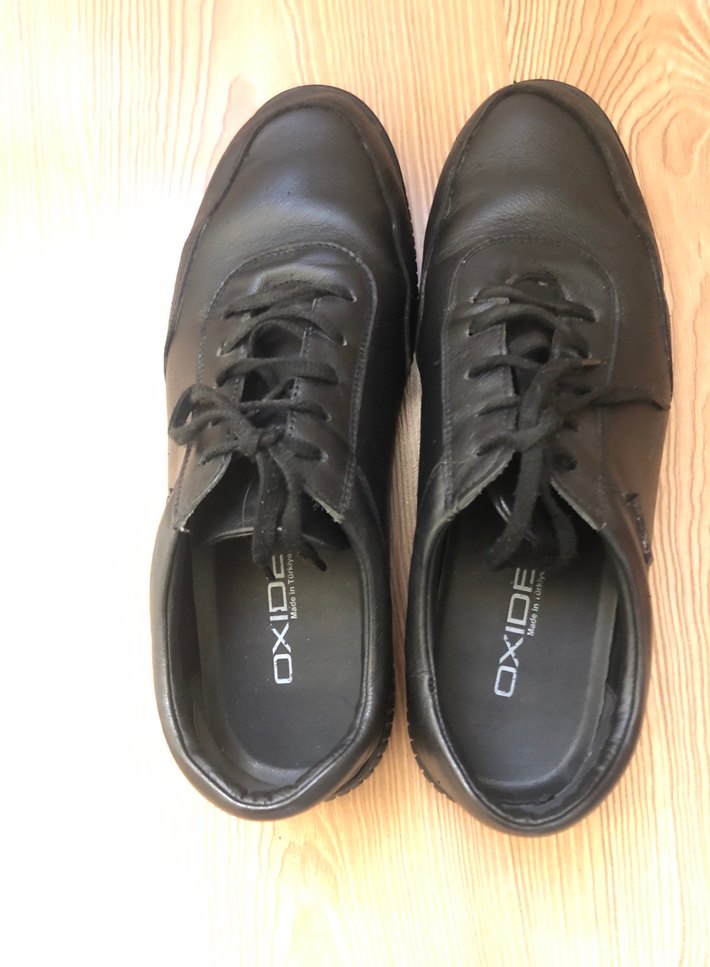 Erkek Siyah Minimalist Ayakkabı Bağcığı - Görsel 4