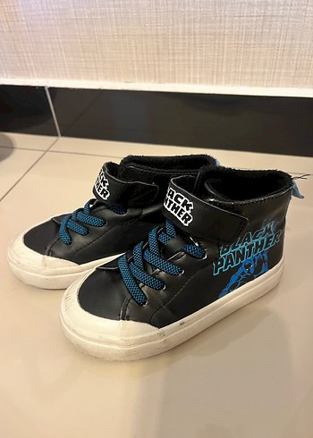 H&M erkek Çocuk Siyah Mavi Siyah Panter Spor Ayakkabı - Görsel 2