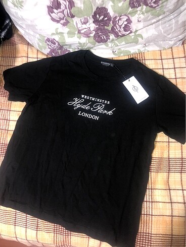 Yazı baskılı tişört - Görsel 3