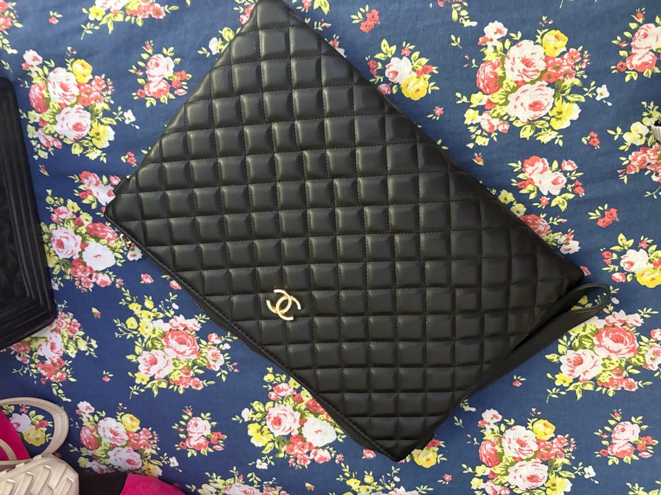 Fermuarlı Siyah Kadın Çanta - Görsel 4