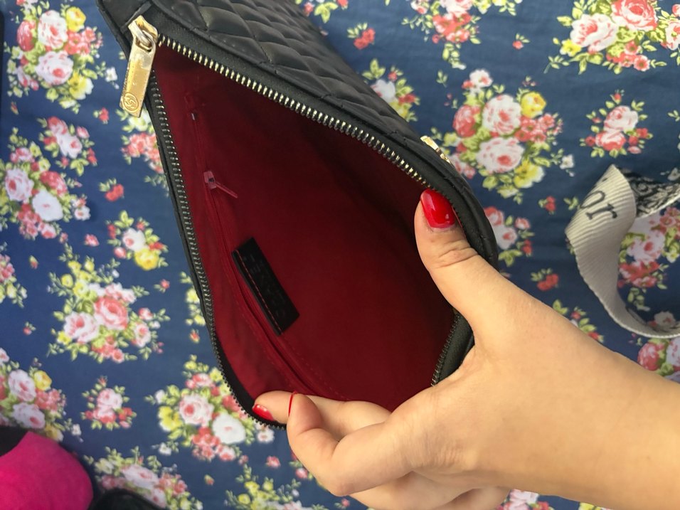 Fermuarlı Siyah Kadın Çanta - Görsel 2