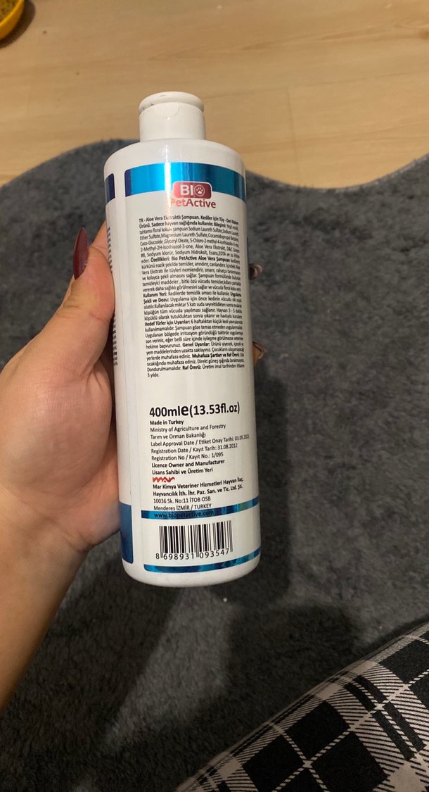 PetActive Aloe Vera Özlü Kedi Şampuanı - Görsel 2