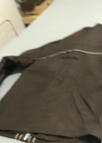 Erkek Kahverengi Fermuarlı Rüzgarlık - Görsel 5