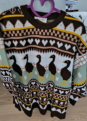 Hooops Ducks Kahve kazak