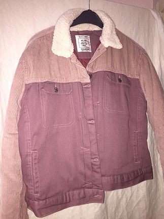 xl Beden çeşitli Renk Pull and Bear kot mont