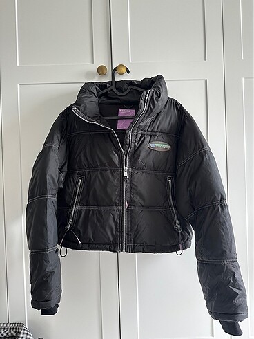 crop şişme mont