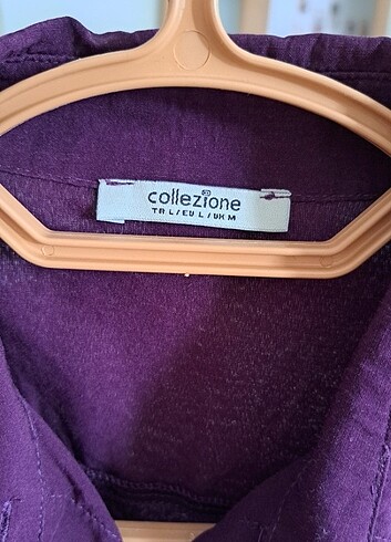 Collezione Mor renk basic gömlek
