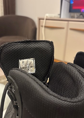 Siyah Kamuflaj Desenli Erkek Biker Botları - Görsel 4