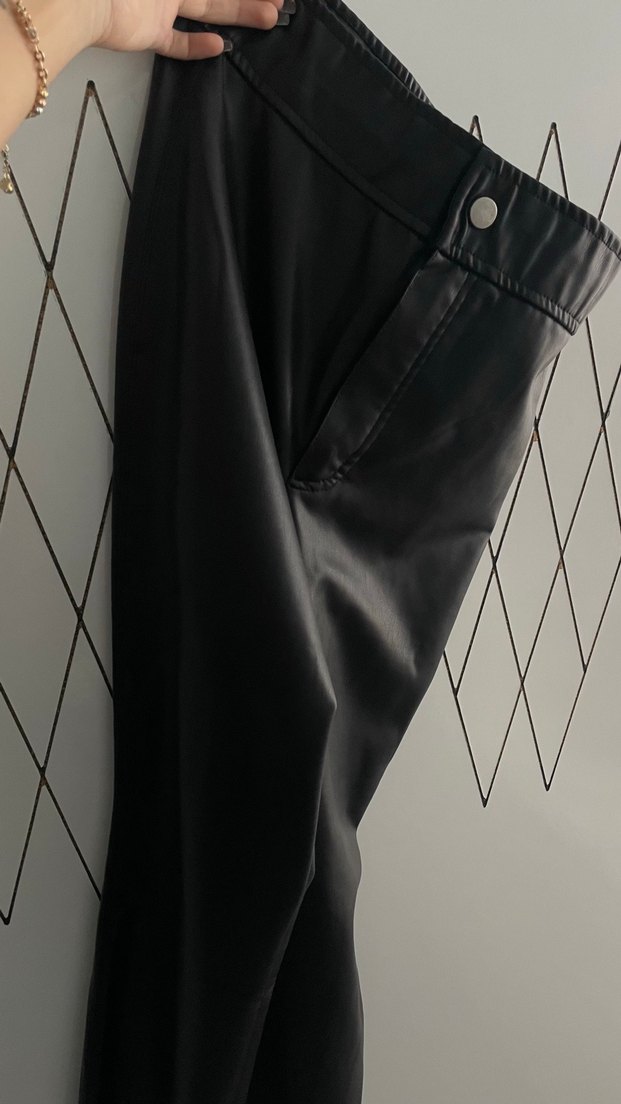 zara deri pantolon - Görsel 3