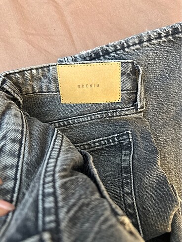 s Beden gri Renk H&m regular antrasit jean