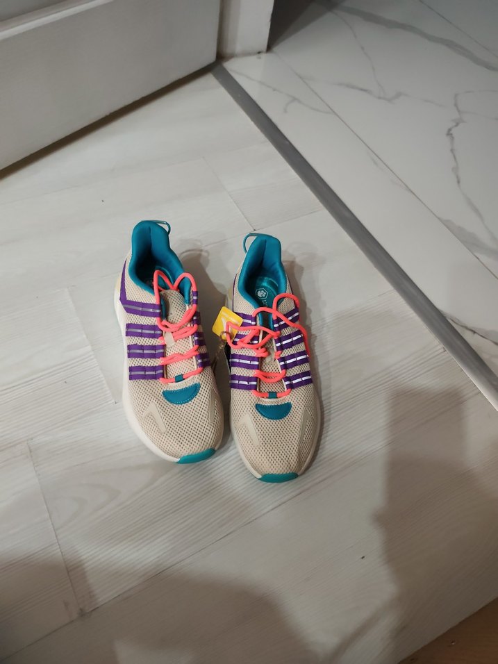 Kadın Çok Renkli Elastik Bağcıklı Spor Ayakkabı - Görsel 5