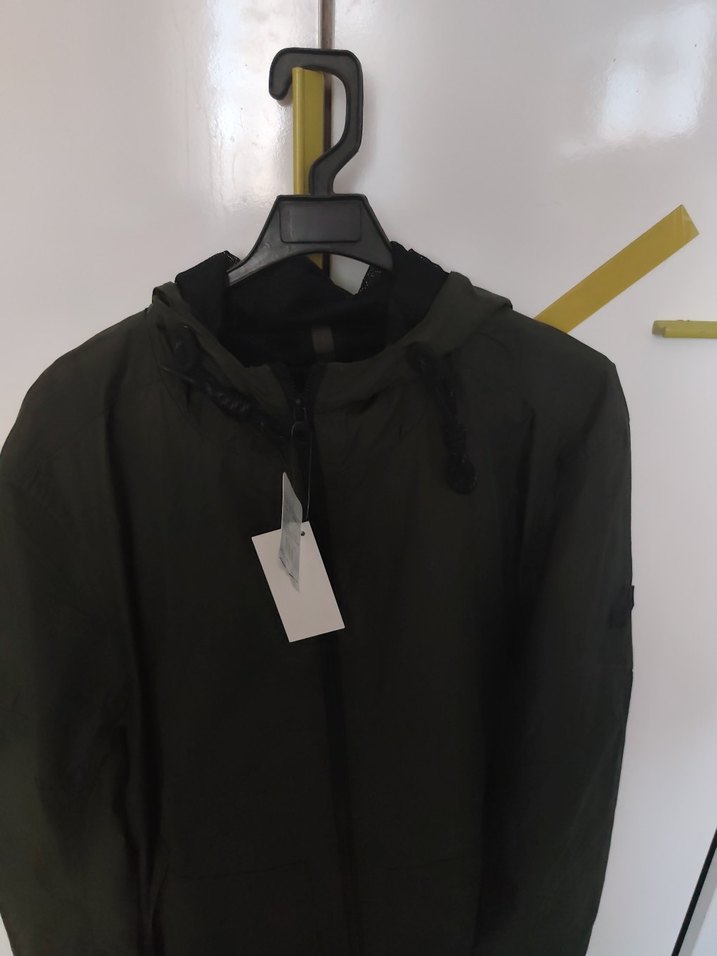 Kapüşonlu Siyah Erkek Sokak Stili Ceket - Görsel 2