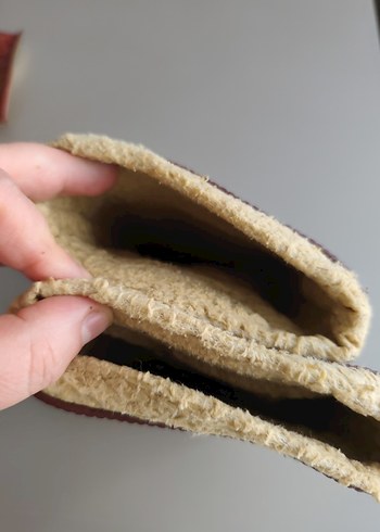 Bordo Kız Çocuk Lastik Botu Velcro - Görsel 5