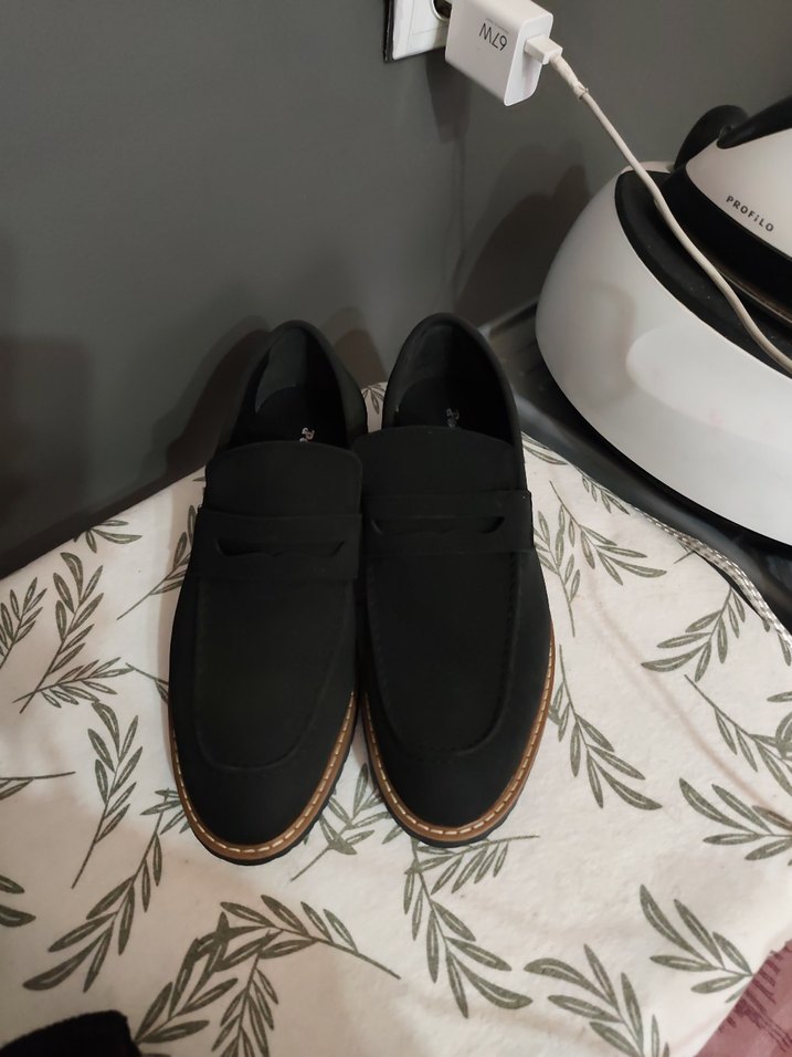 Siyah Tokalı Erkek Çocuk Loafer - Görsel 2