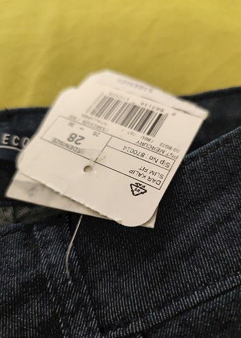 Siyah Midi Boy Regular Fit Kadın Kot Pantolon - Görsel 3