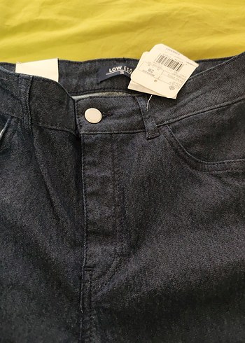 Siyah Midi Boy Regular Fit Kadın Kot Pantolon - Görsel 5