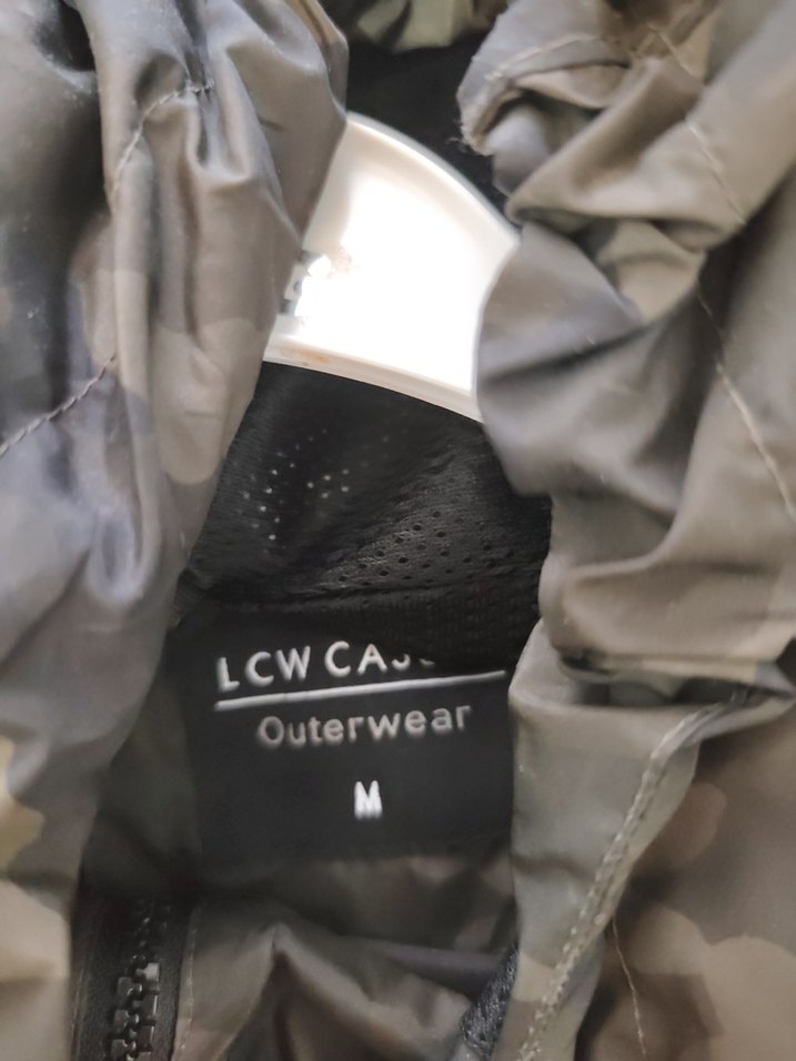 Erkek Kamuflaj Desenli Kapüşonlu kanguru mont - Görsel 3