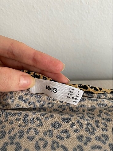 MANGO LEOPAR ELBİSE - Görsel 3