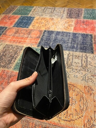 MAVİ siyah deri cüzdan - Görsel 4