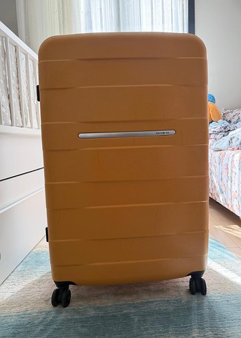 Samsonite Turuncu Battal Boy Bavul