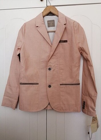 ???? B&G Store First Line Keten Ceket 14 Yaş