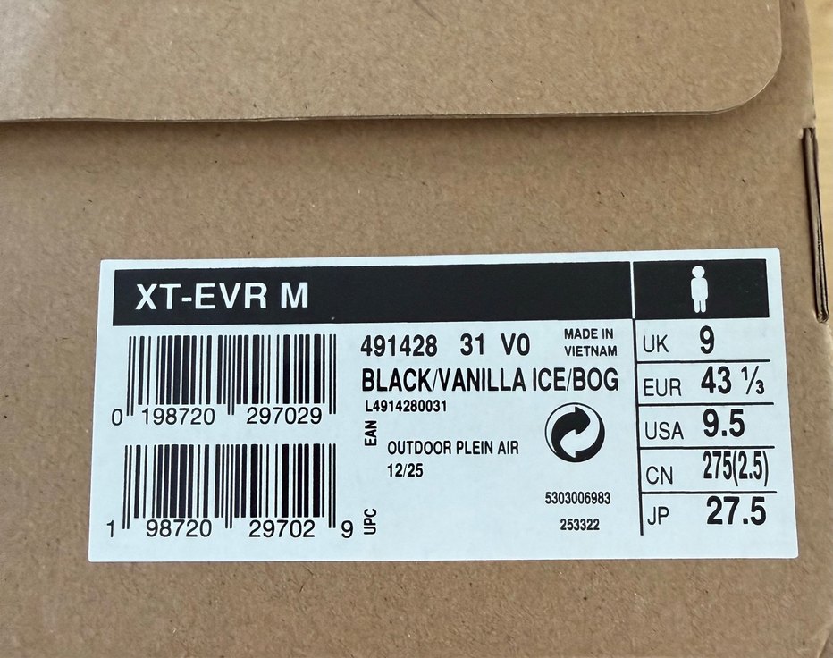 SALOMON XT-EVR (SİYAH/KREM) — görsel 15/15