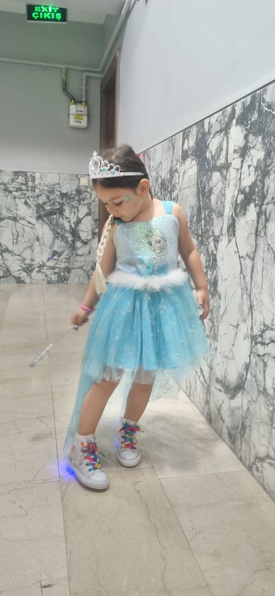 elsa elbise - Görsel 3