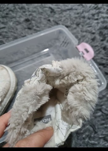 Kız Çocuk Beyaz kar botu - Görsel 7