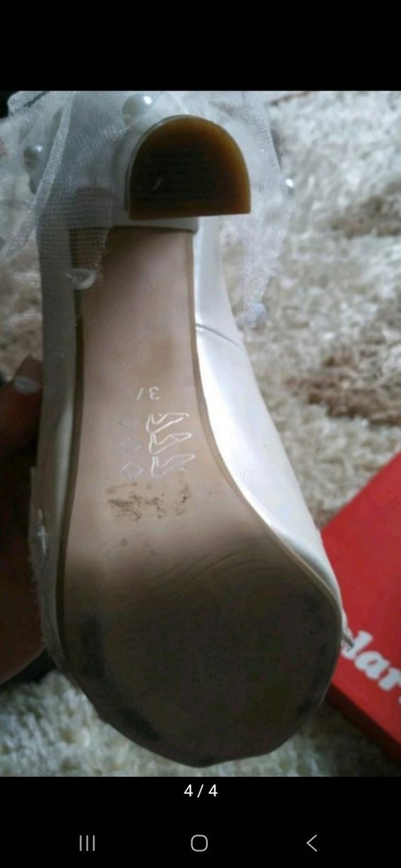 beyaz gelin ayakkabısı - Görsel 4