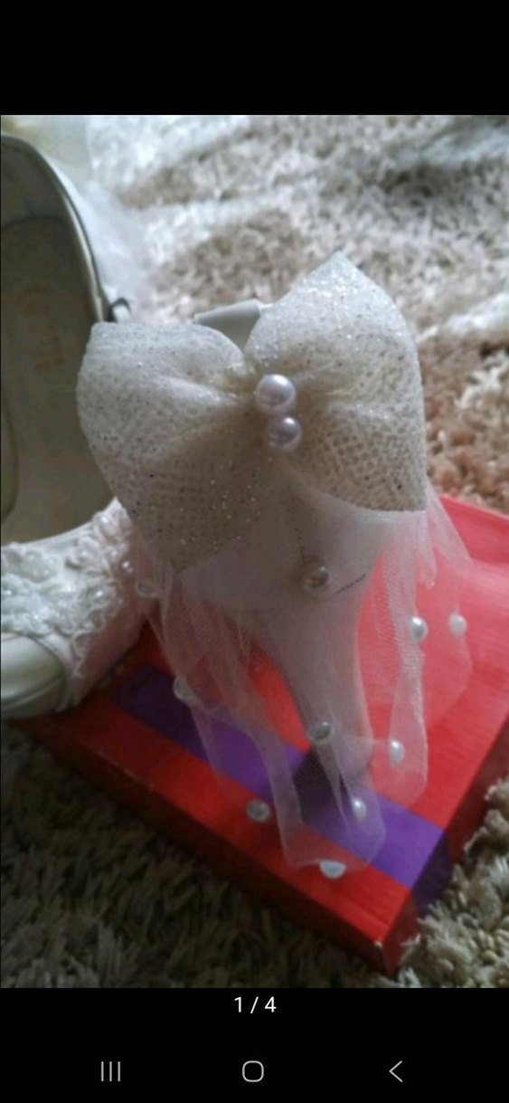 beyaz gelin ayakkabısı - Görsel 2