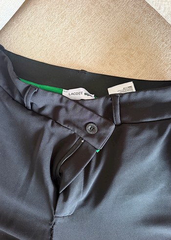 Lacoste Siyah Yuksek Bel Pantolon
