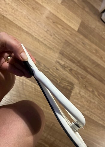 37 Beden Beyaz Minimalist Stiletto Kadın Terlik Zara
