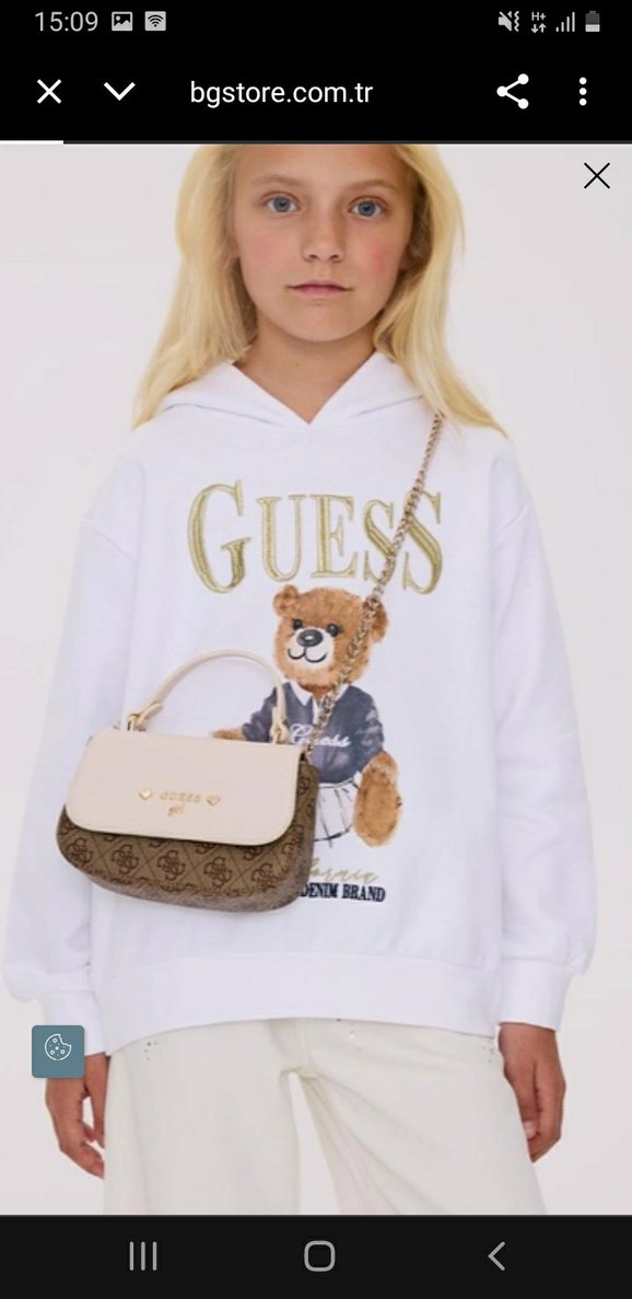Guess monogram çanta - Görsel 4