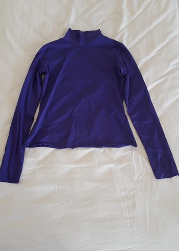 İpekyol Mor Balıkçı Yaka Basic Penye - Görsel 2