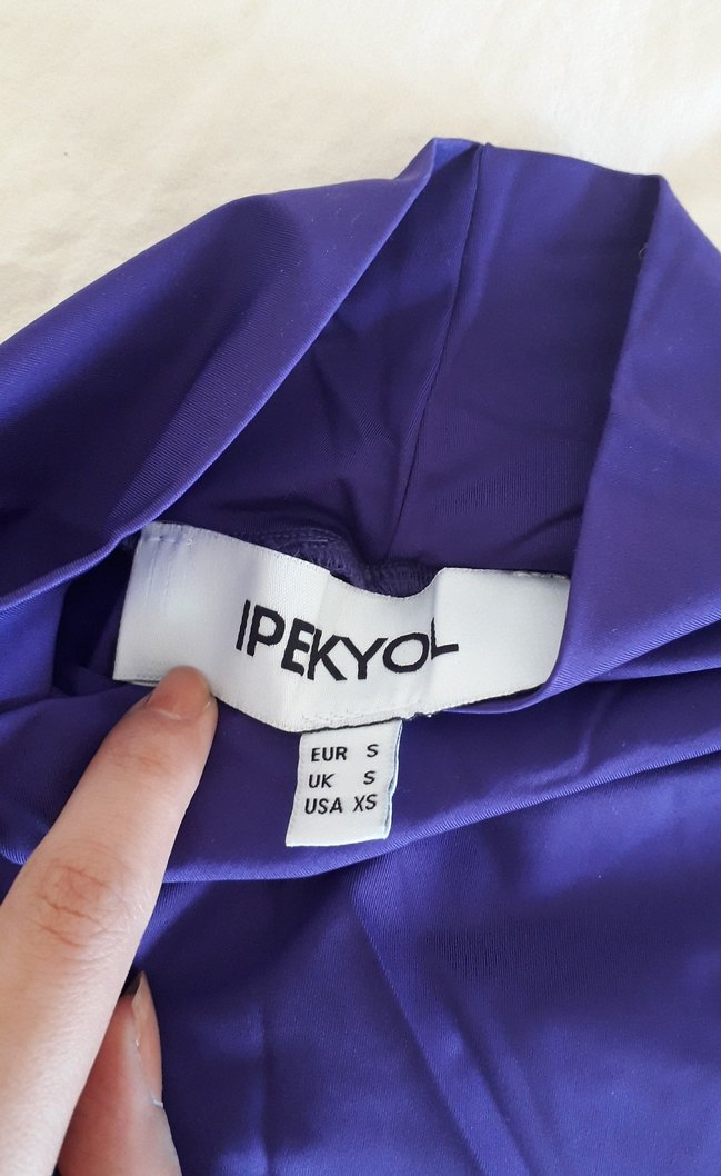 İpekyol Mor Balıkçı Yaka Basic Penye - Görsel 3