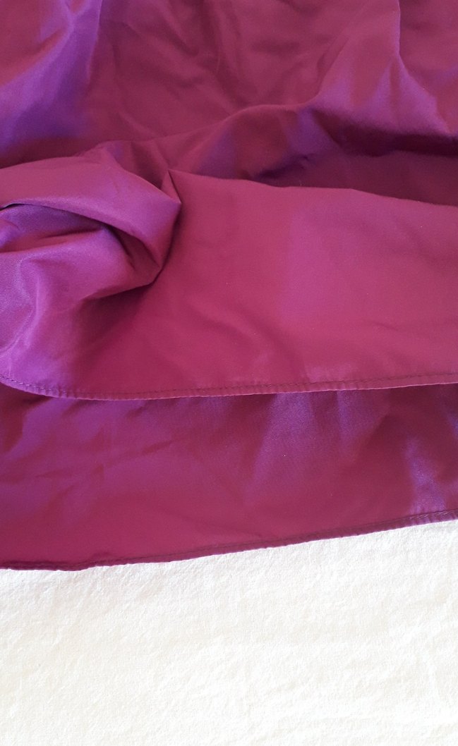 Mor Parlak Renkli Uzun Kollu Elbise - Görsel 4