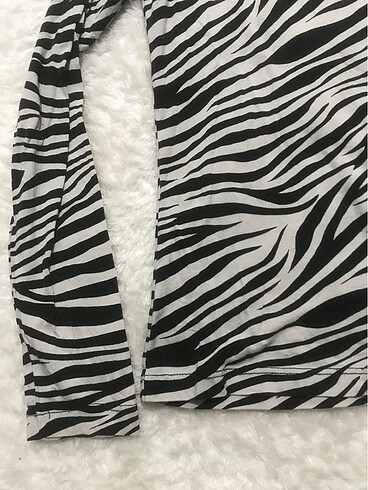 m Beden Zebra desen bluz