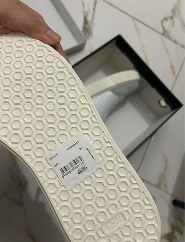36 Beden beyaz Renk nine west gerçek deri spor ayakkabı