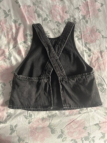 Pull and Bear denim üst bluz