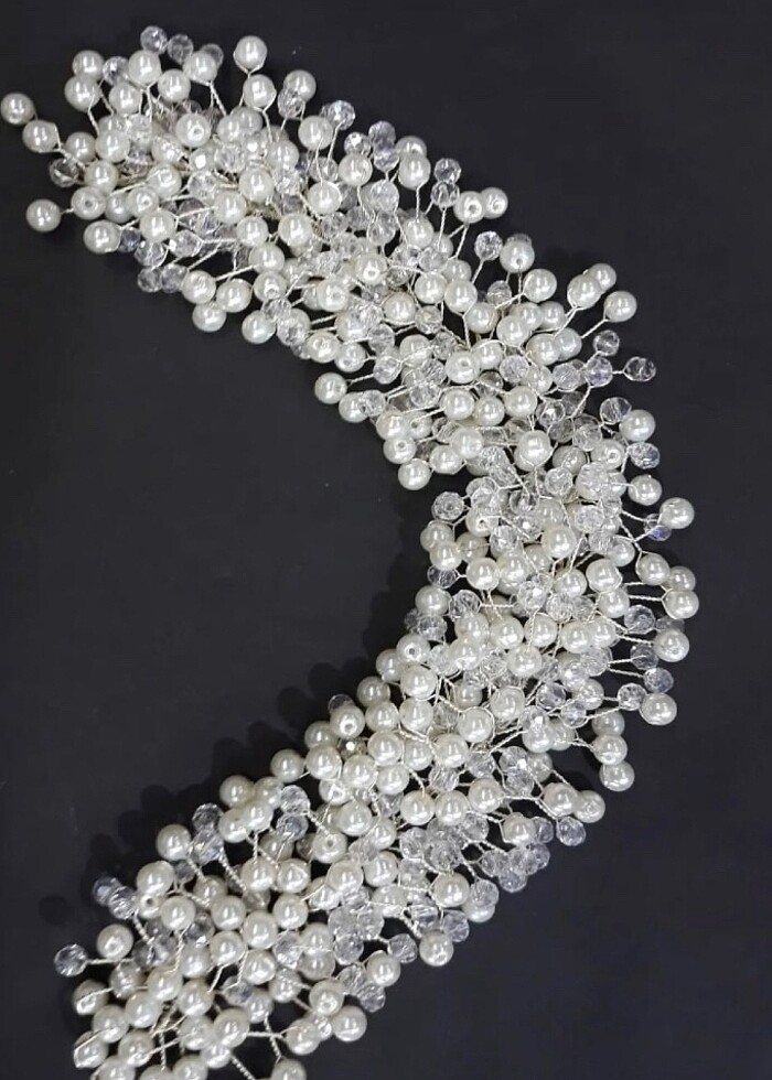 Düğün saç aksesuarı #bride - Görsel 4