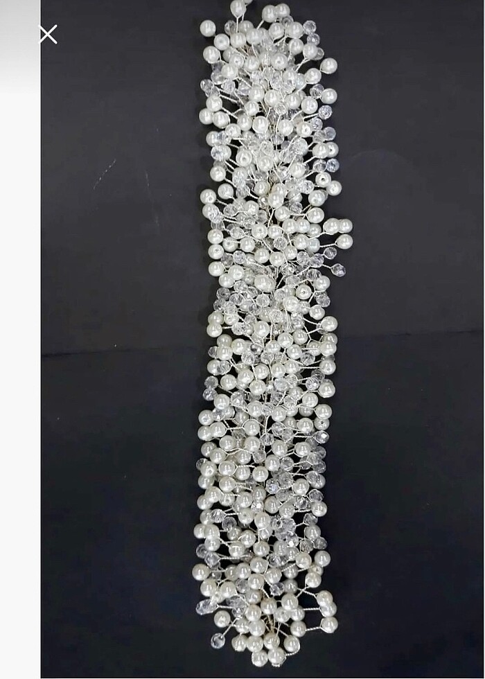 Düğün saç aksesuarı #bride - Görsel 3